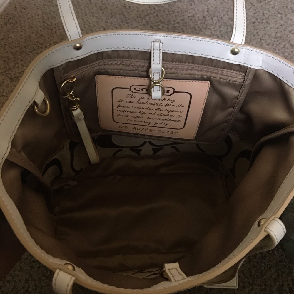 Coach Small Tote Bag - image 4